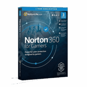 Norton 360 for Gamers – 1-Year / 3-Devices – Global